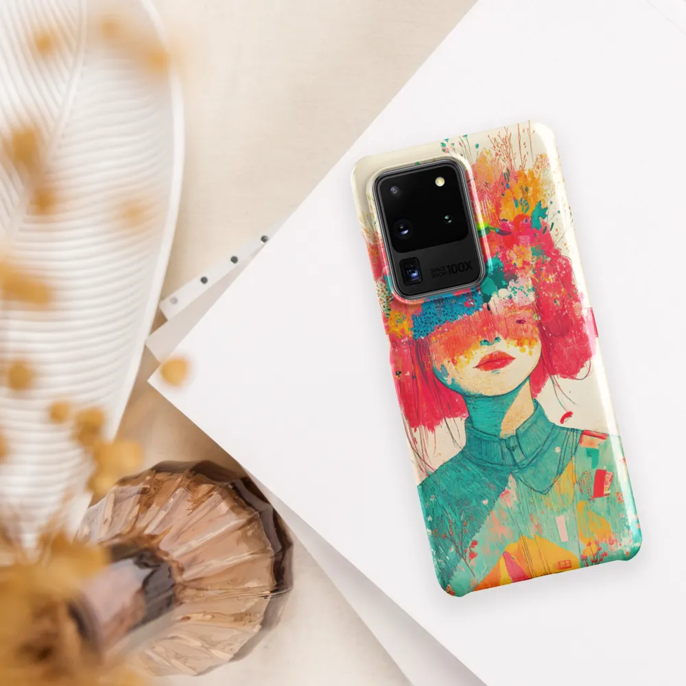 Whimsical Floral Portrait
