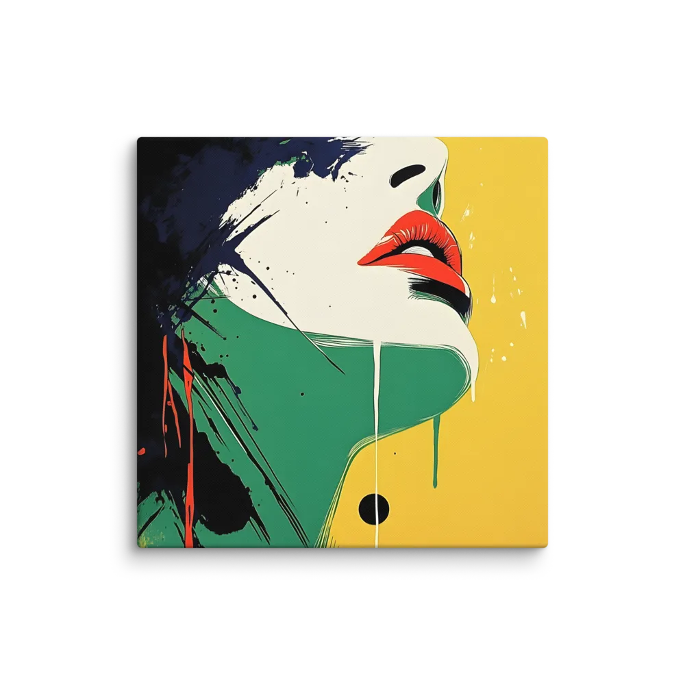 Bold Reflections: A Pop Art Portrait | Canvas | 30″×30″