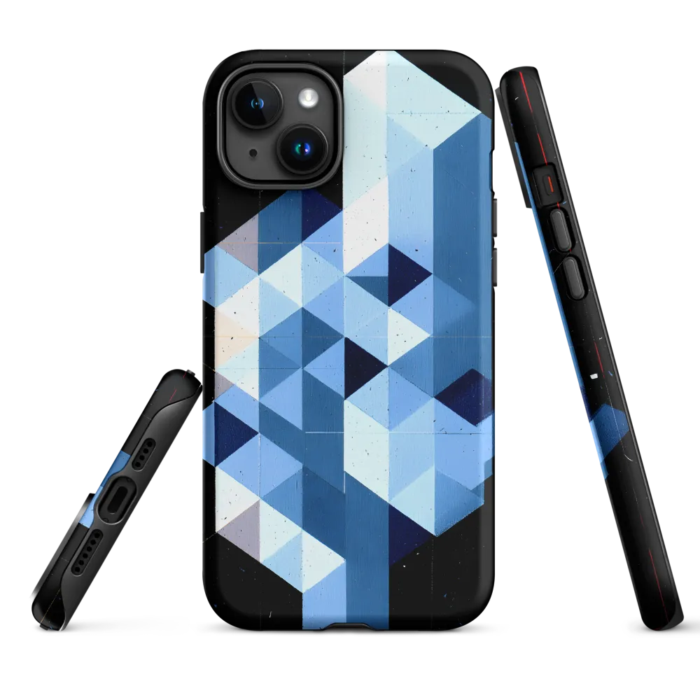 Blueprint of Depth | Phone Case |  15 Plus | Tough Case | Matte