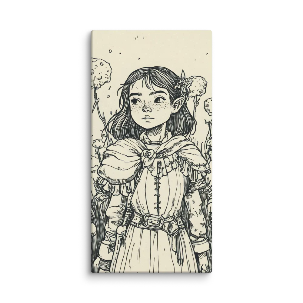 A Young Guardian of Nature | Canvas | 30″×60″