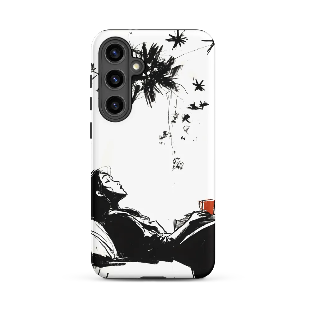 Contemplative Serenity | Phone Case |  S24 Plus | Tough Case | Matte