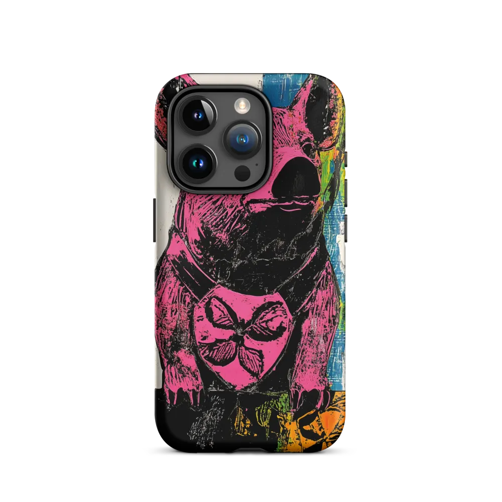 Vibrant Hearted Pig