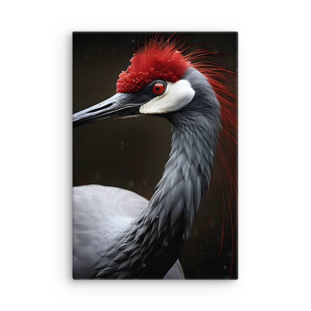 Ember-Crested Elegance | Thin Canvas | 12″×18″