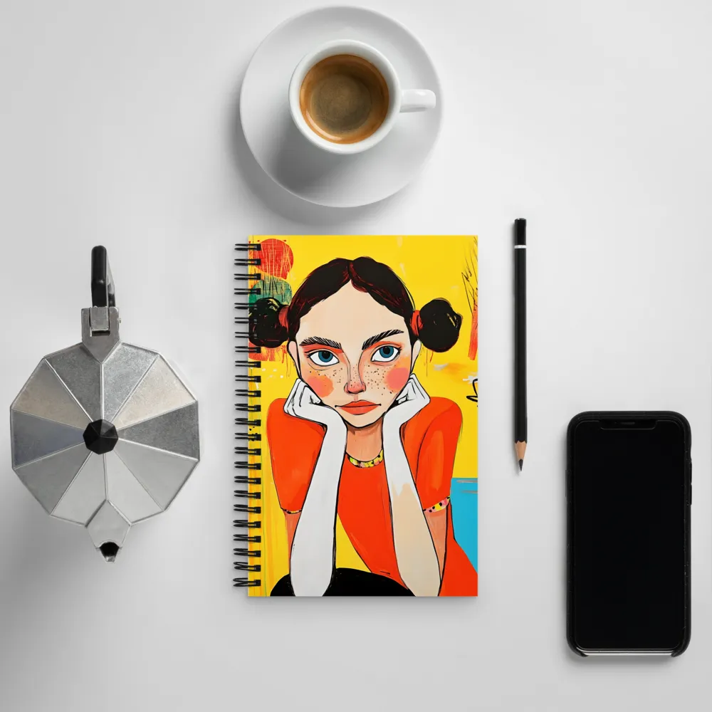 Thoughtful Whimsy | Spiral Notebook