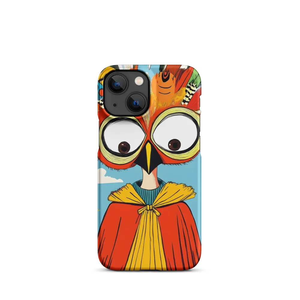 A Whimsical Encounter: The Owl-Human Fusion
