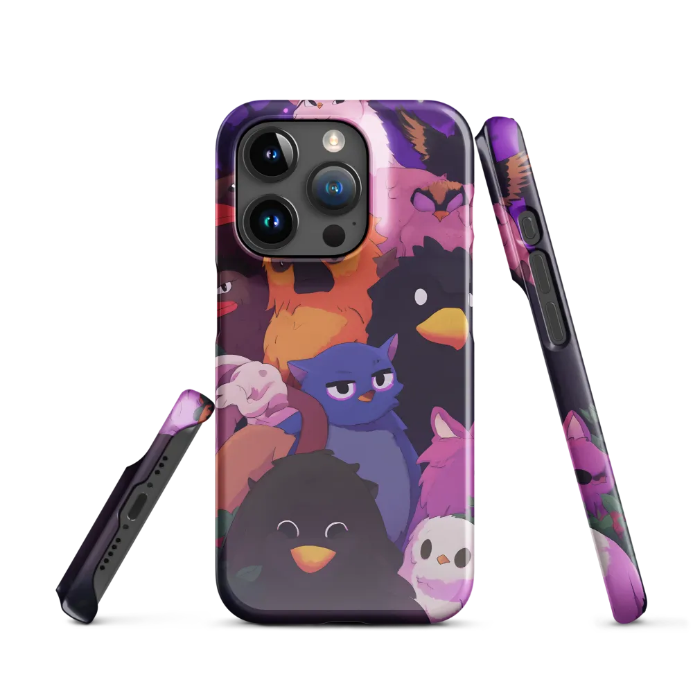 Whimsical Avian Gathering