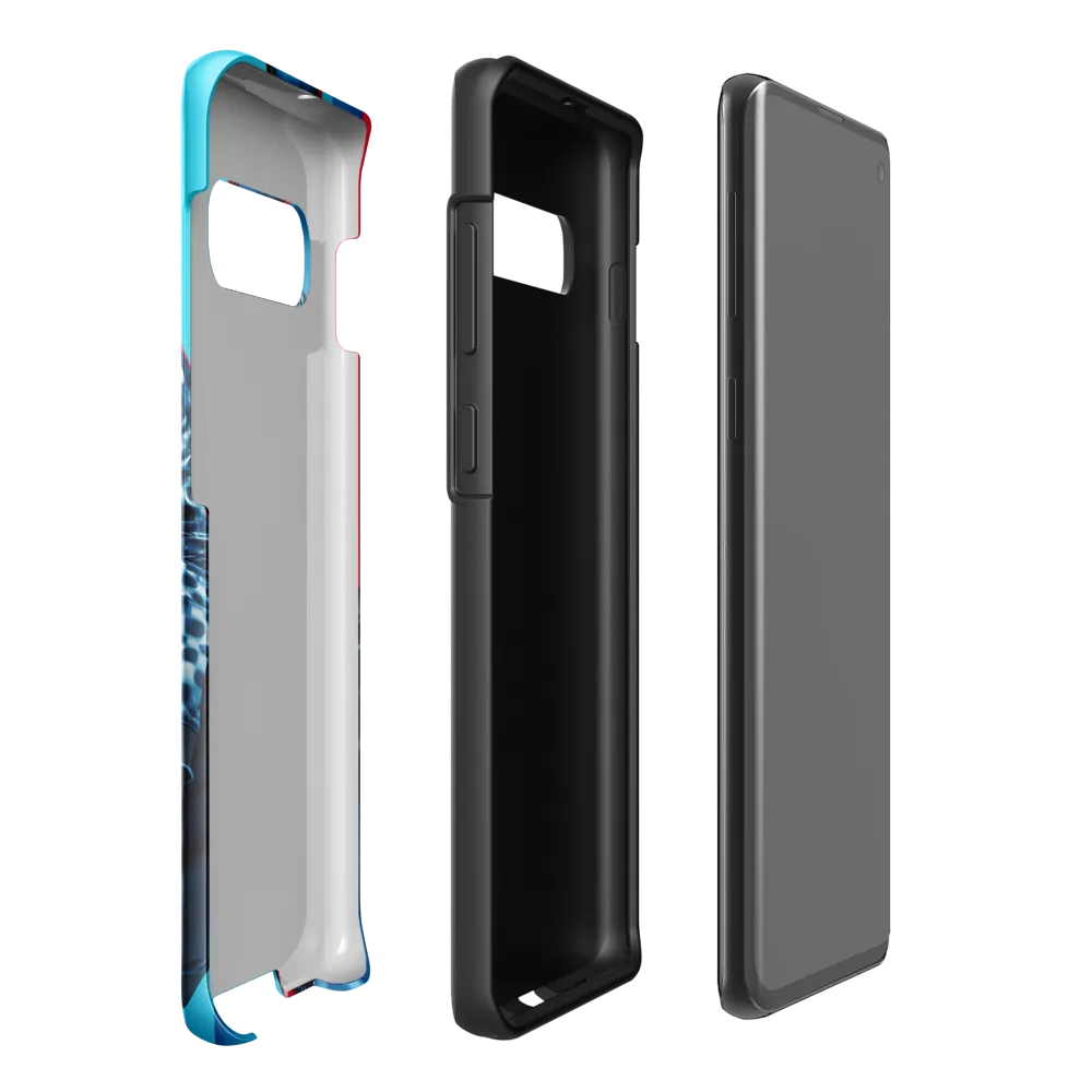 Chroma Cool: A Modern Fashion Statement | Phone Case |  S10 Plus | Tough Case | Glossy