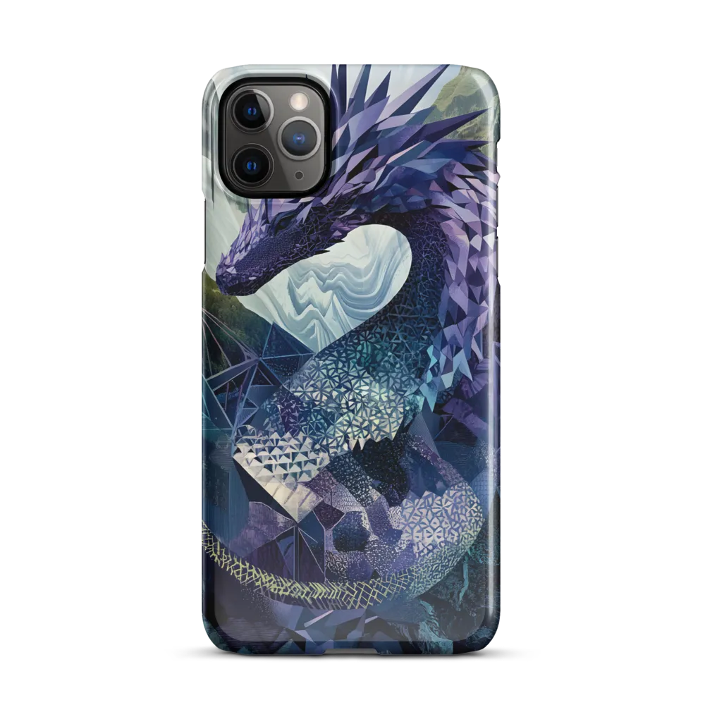 The Geometric Guardian | Phone Case |  11 Pro Max | Snap Case | Glossy