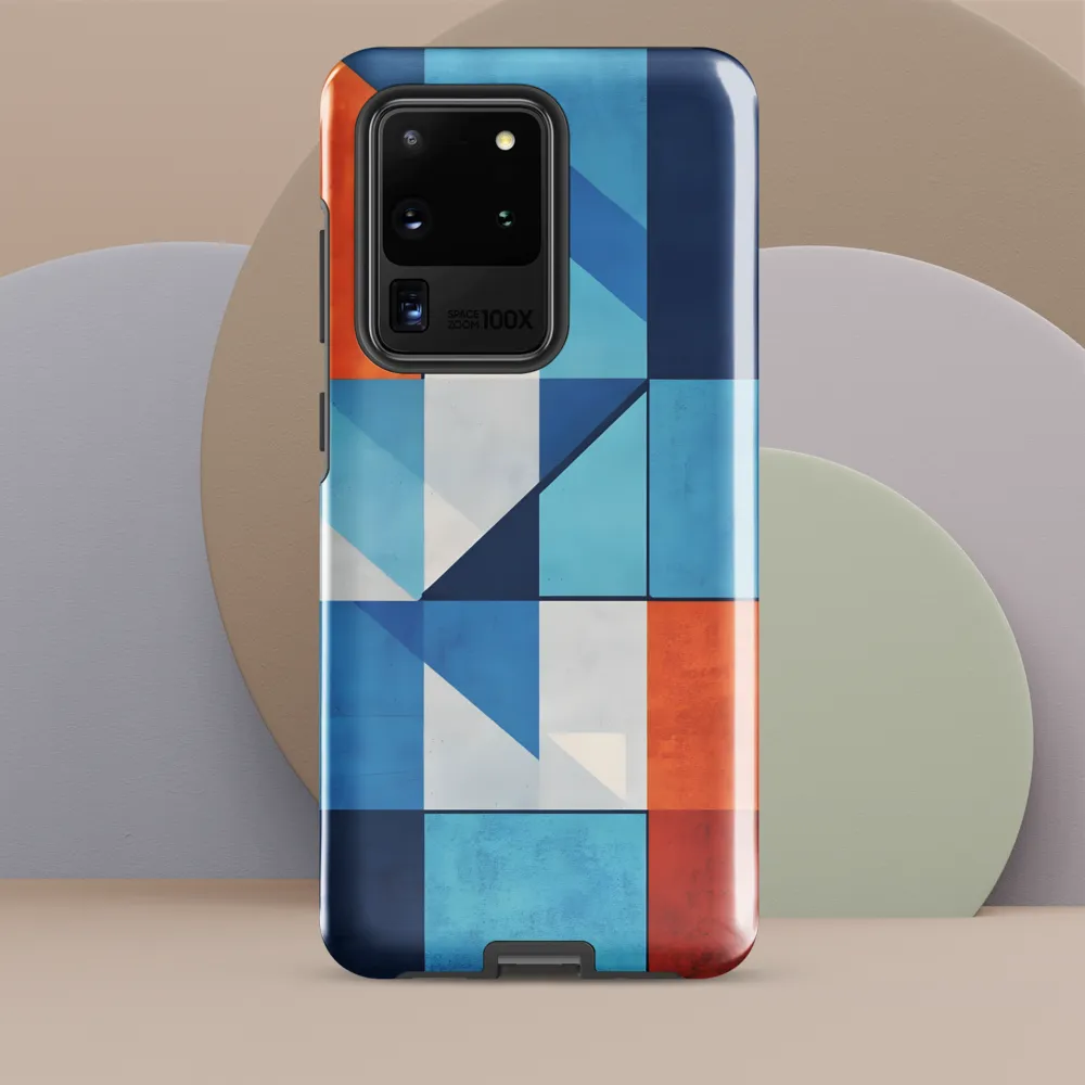 Geometric Harmony in Color | Phone Case |  S20 Ultra | Tough Case | Glossy