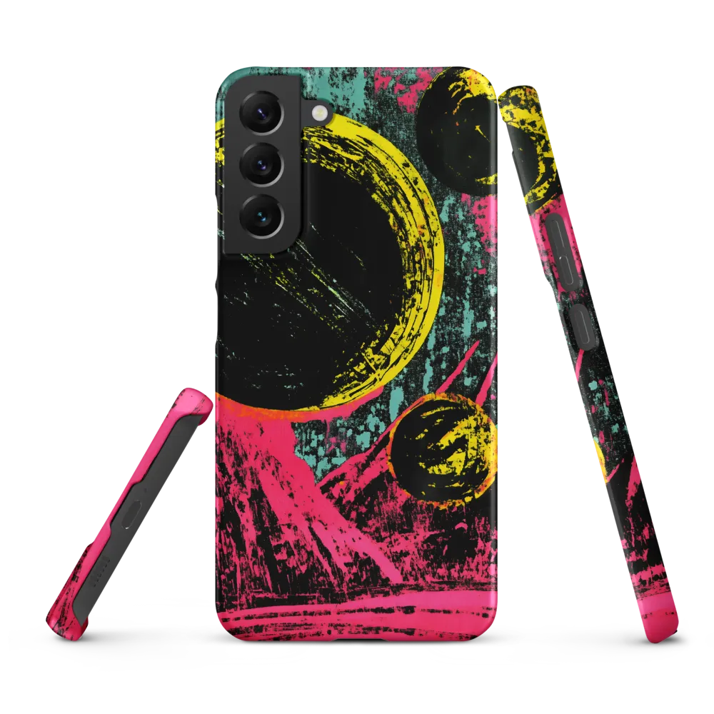 Cosmic Dance: An Abstract Exploration | Phone Case |  S22 Plus | Snap Case | Matte