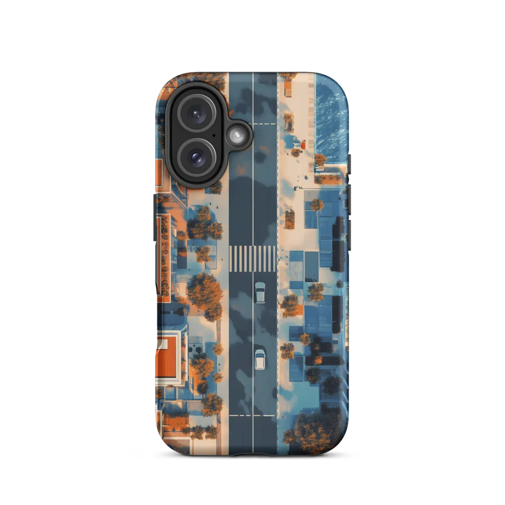 Urban Harmony: Aerial Reflections | Phone Case