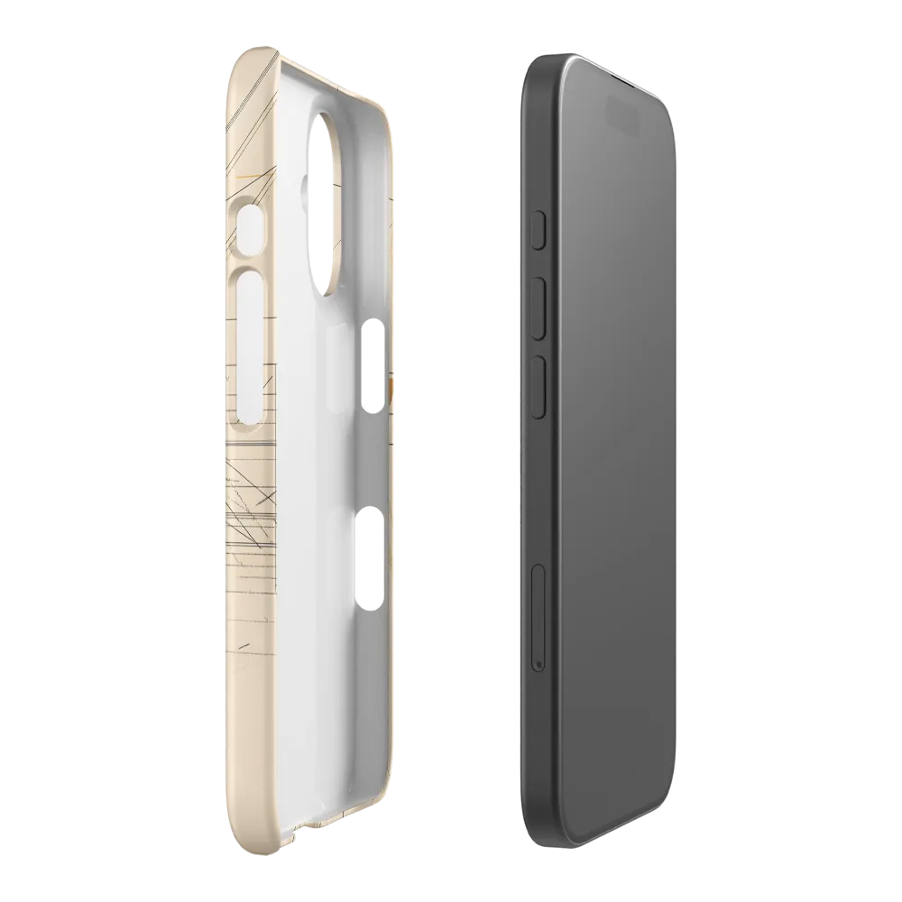Abstract Profile: A Minimalist Exploration | Phone Case |  16 | Snap Case | Matte