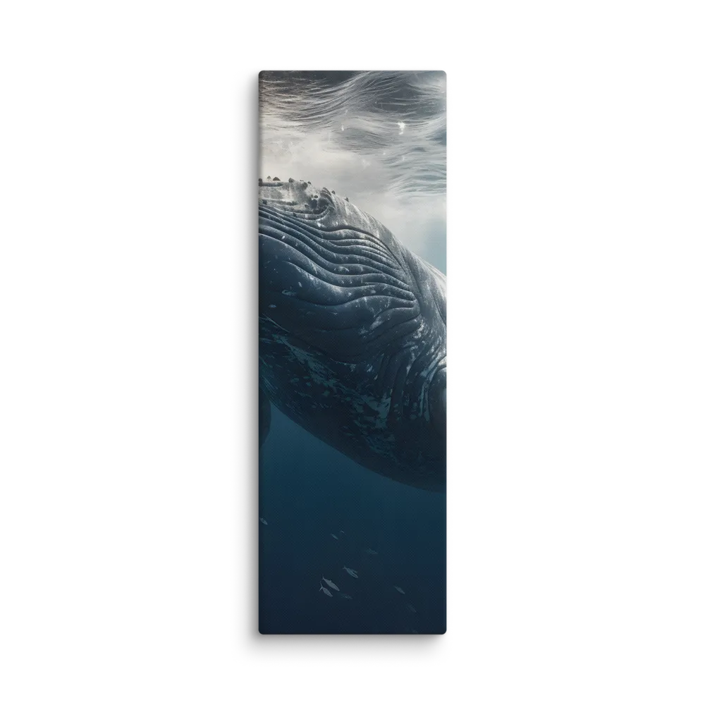 Graced by the Depths | Canvas | 12″×36″
