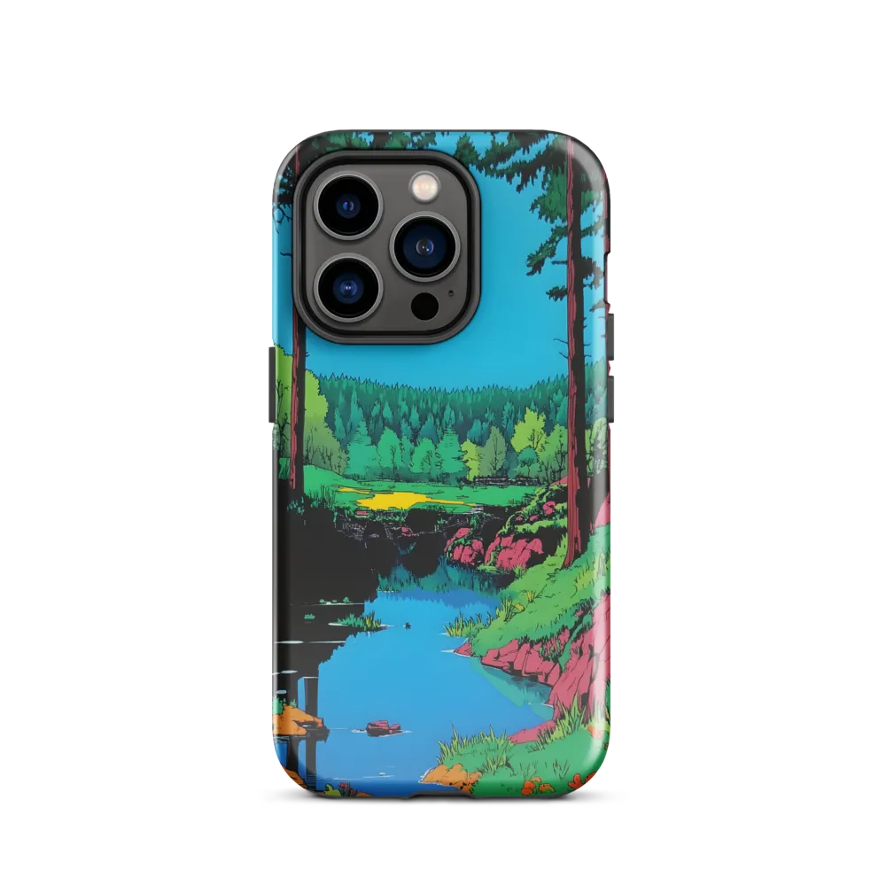 Tranquil Reflections: A Vibrant Landscape