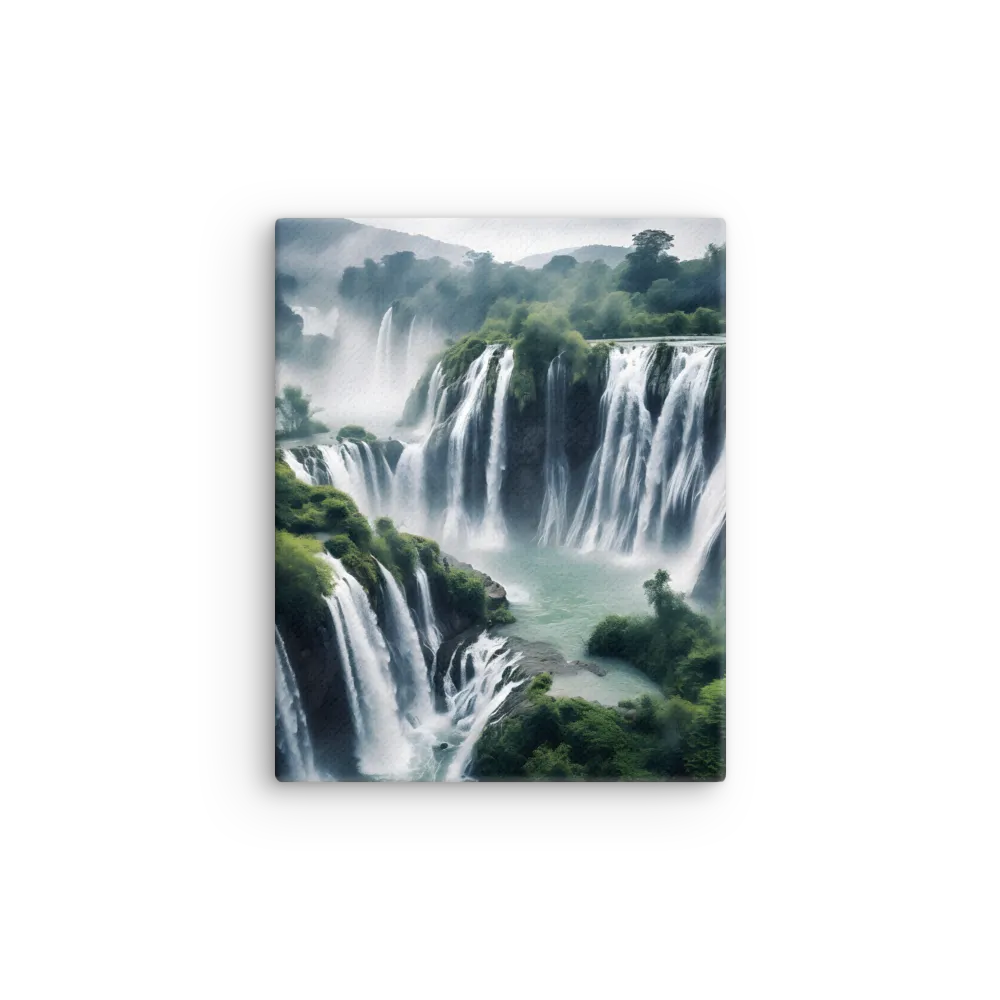 Whispers of the Cascades | Thin Canvas | 8″×10″