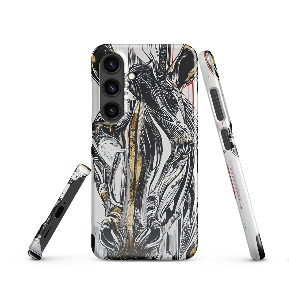 Ethereal Majesty: The Abstract Zebra