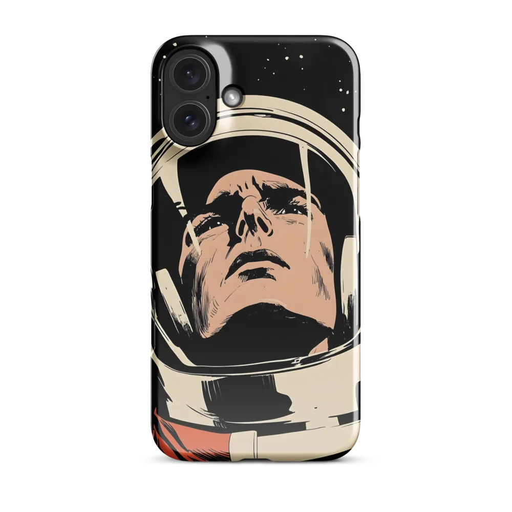 Gaze of the Astronaut | Phone Case |  16 Plus | Snap Case | Glossy