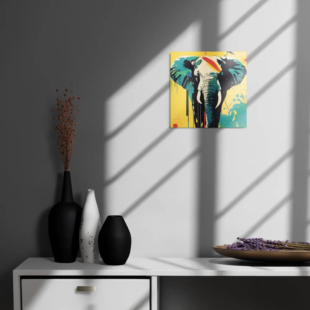 Elegance of the Wild: A Colorful Harmony