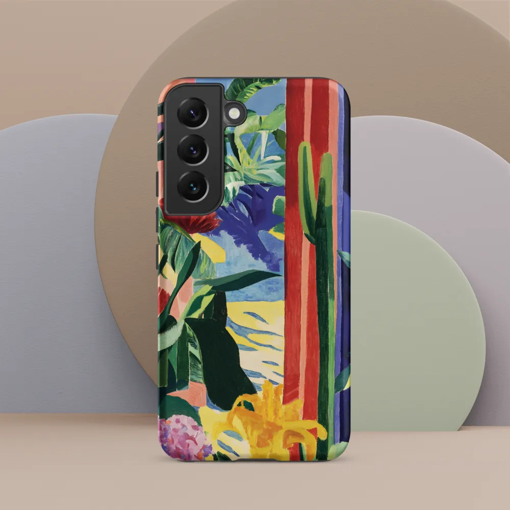 Lush Botanical Reverie | Phone Case |  S22 | Tough Case | Matte