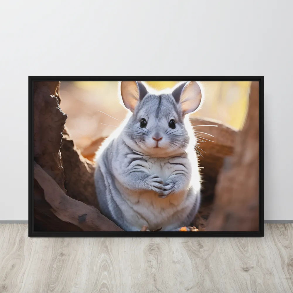 Gentle Whispers of Nature: The Chinchilla
