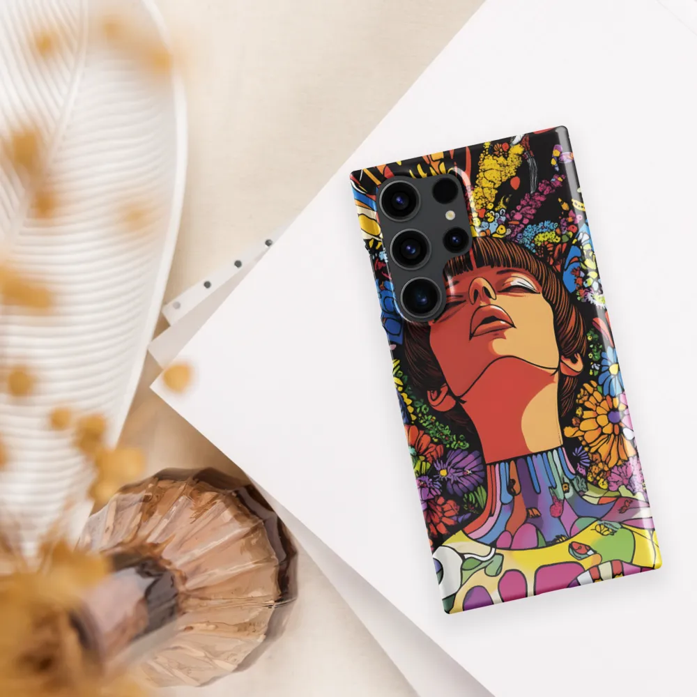Vibrant Ecstasy: A Psychedelic Portrait