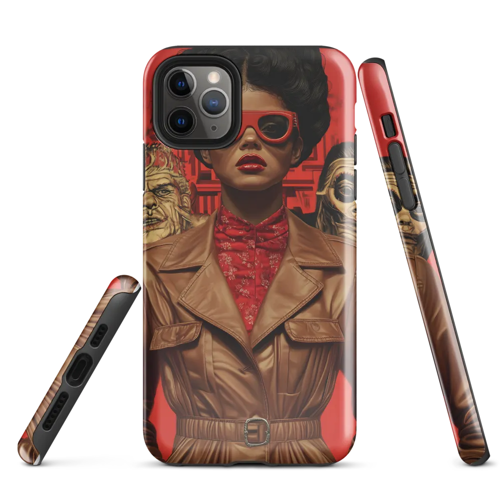 Ethereal Confidence: A Portrait of Modern Monsters | Phone Case |  11 Pro Max | Tough Case | Glossy