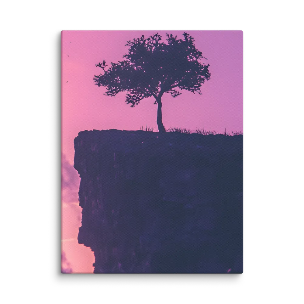 Solitude on the Edge | Canvas | 12″×16″