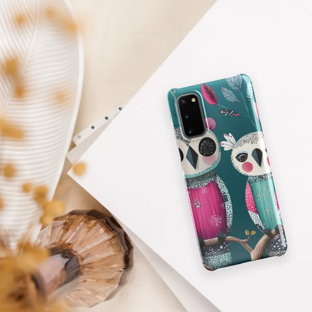 Whimsical Duo: A Celebration of Nature and Color