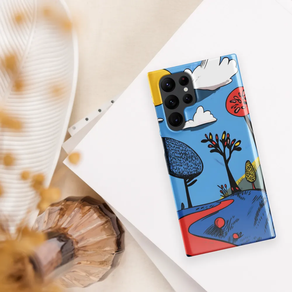 A Playful Journey Through Whimsical Woods | Phone Case |  S22 Ultra | Snap Case | Glossy