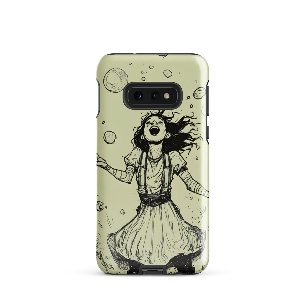 The Joy of Bubbles | Phone Case |  S10e | Tough Case | Glossy