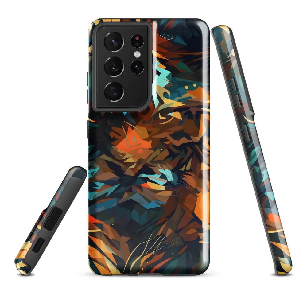 Wild Symphony: Abstract Tigers