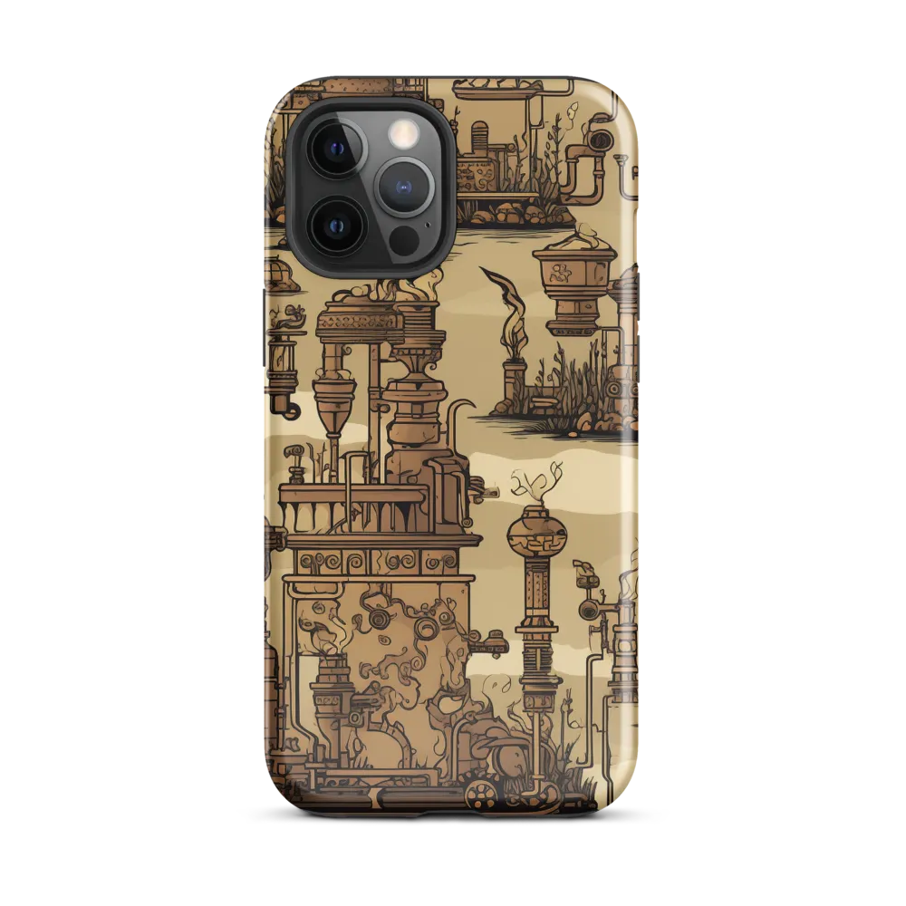 Whimsical Industrial Landscape
