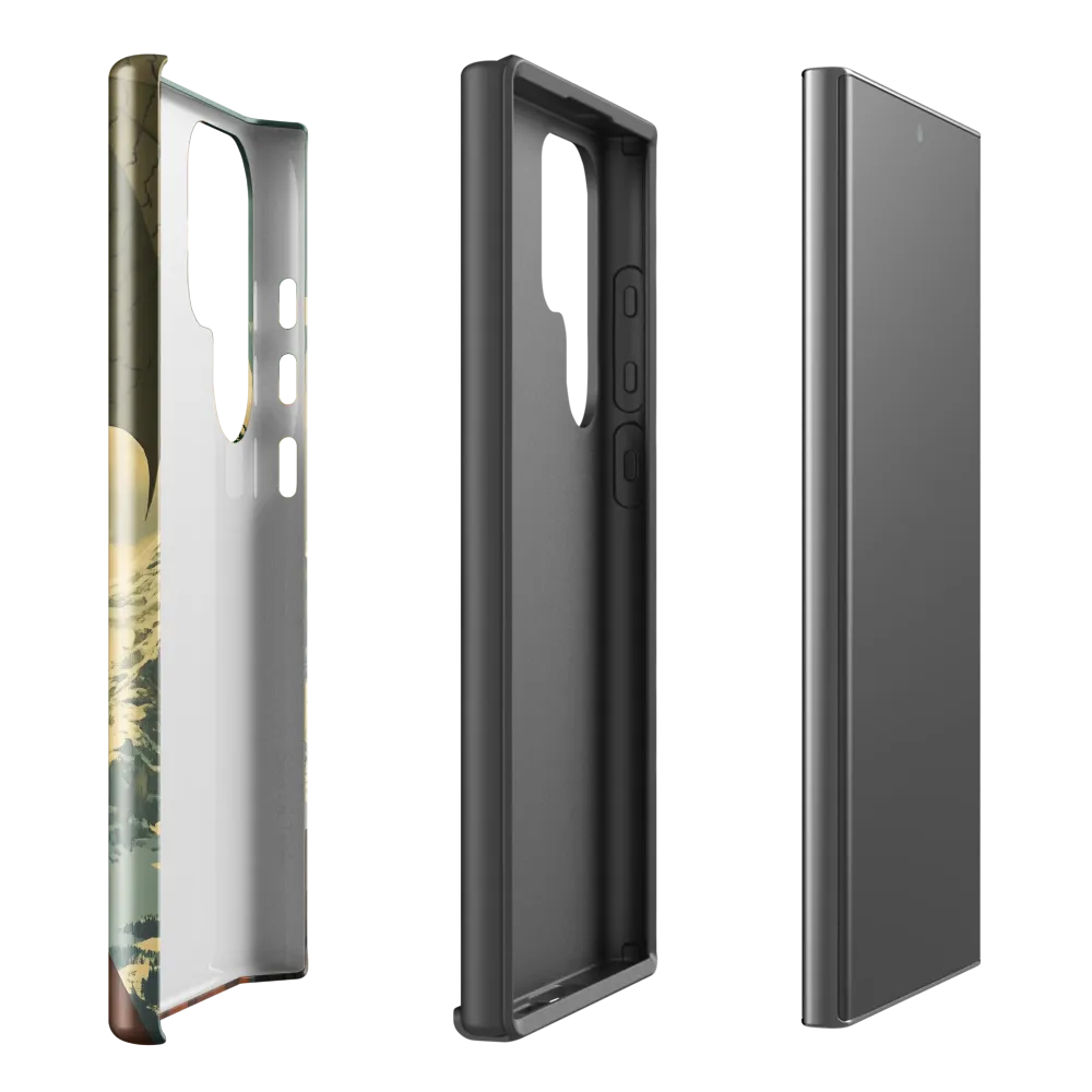 Mystic Harmony: The Dragon Keeper | Phone Case |  S23 Ultra | Tough Case | Glossy