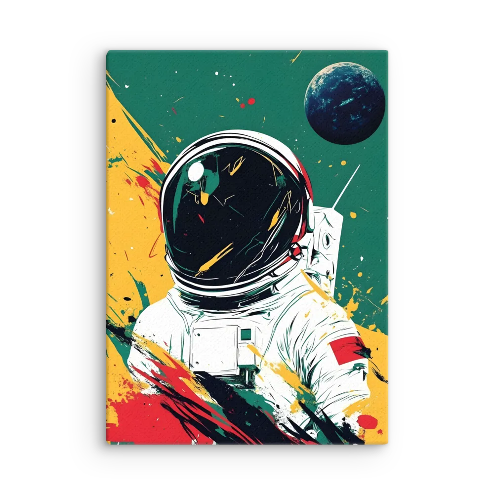 Galactic Explorer: A Modern Odyssey | Thin Canvas | 20″×28″