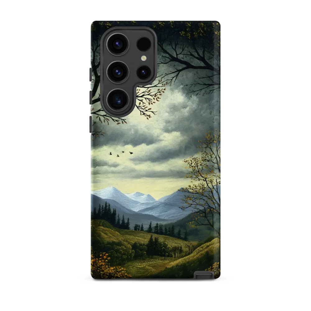 Nature's Embrace: A Tranquil Mountain Landscape