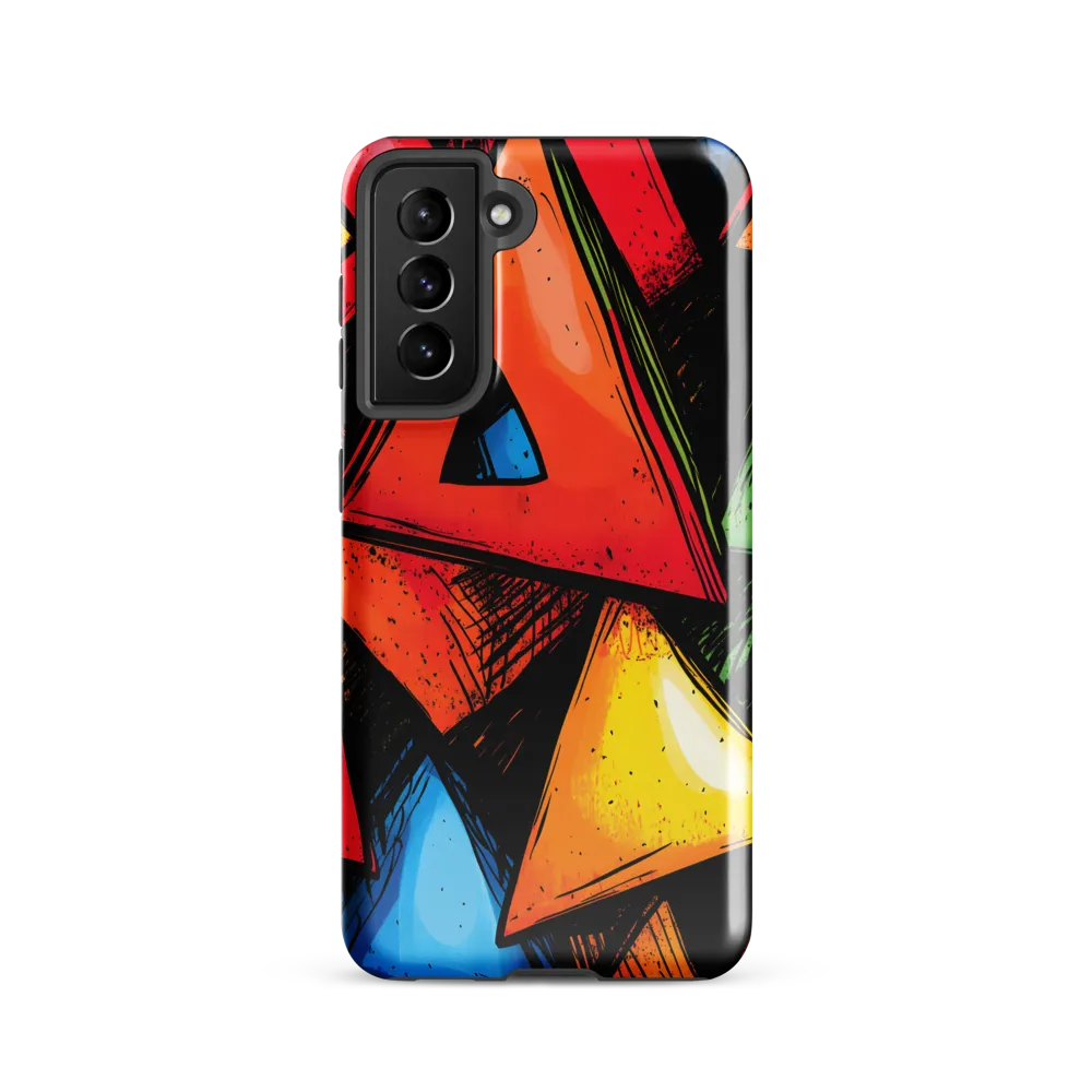 Vibrant Triangles in Abstract Harmony