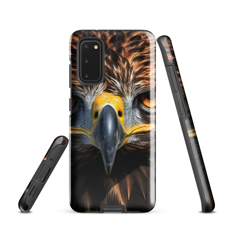 The Intensity of the Eagle | Phone Case |  S20 | Tough Case | Glossy