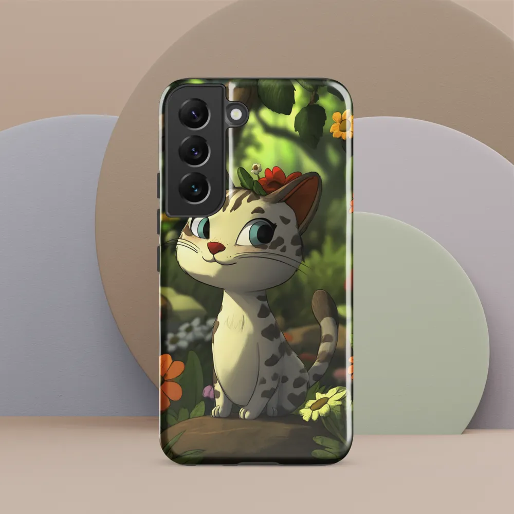 Whimsical Forest Cat