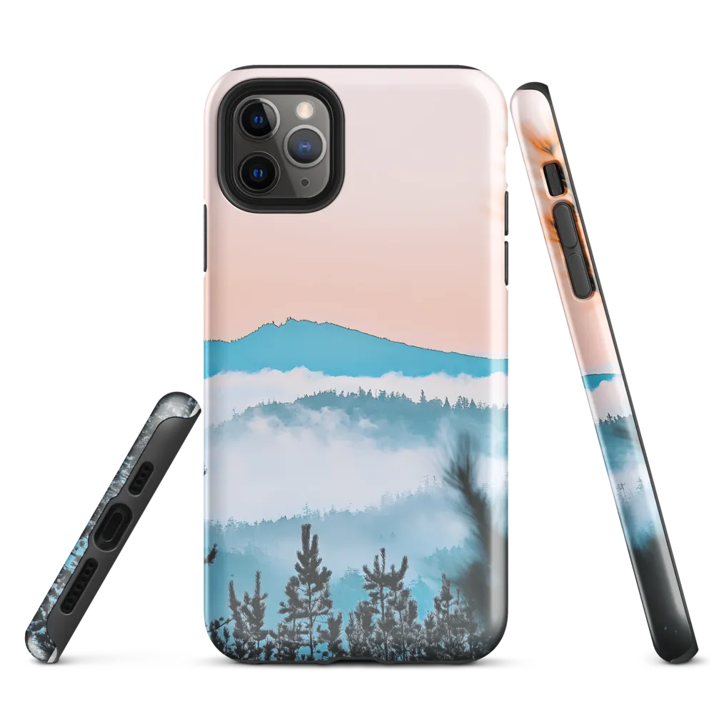 Tranquil Dawn Over Mountains | Phone Case |  11 Pro Max | Tough Case | Glossy