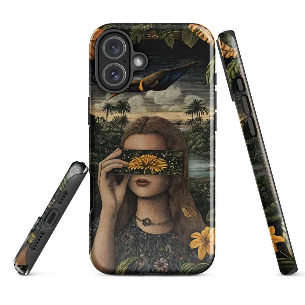 Veil of Nature: A Surreal Embrace