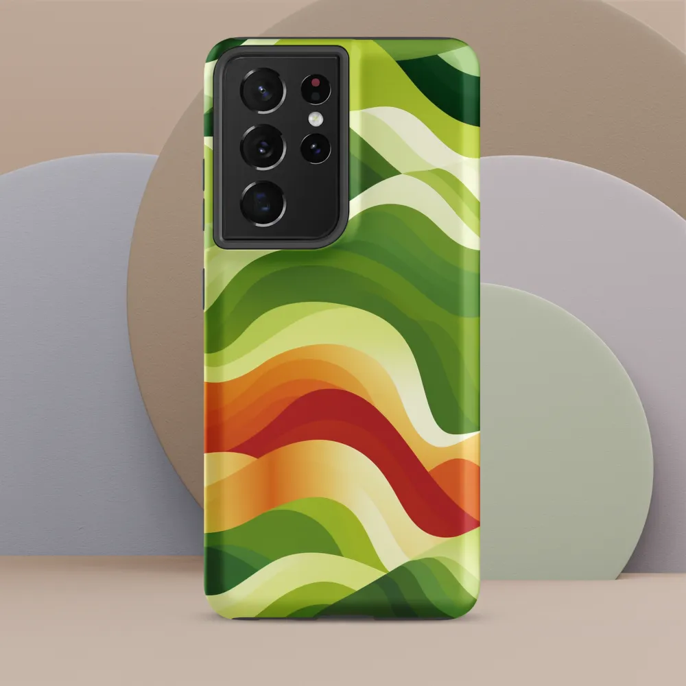 Waves of Nature | Phone Case |  S21 Ultra | Tough Case | Matte