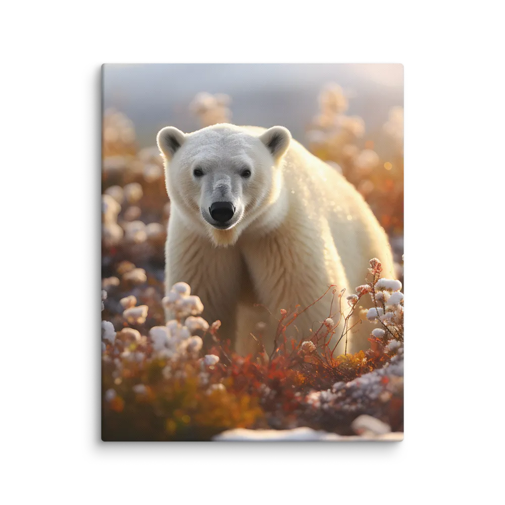 Harmony in the Frozen Wilderness | Canvas | 16″×20″