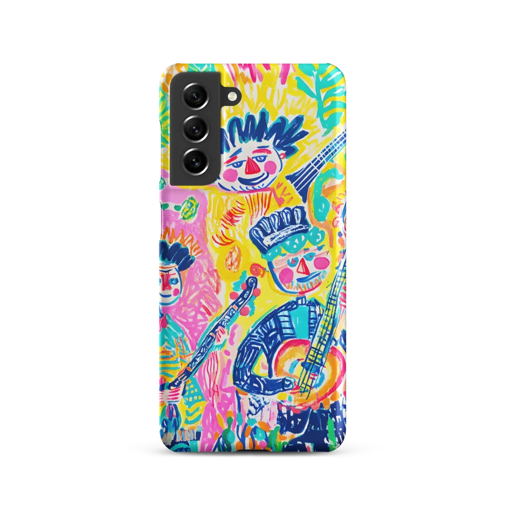 Joyful Duet: A Celebration of Music | Phone Case |  S21 | Snap Case | Matte