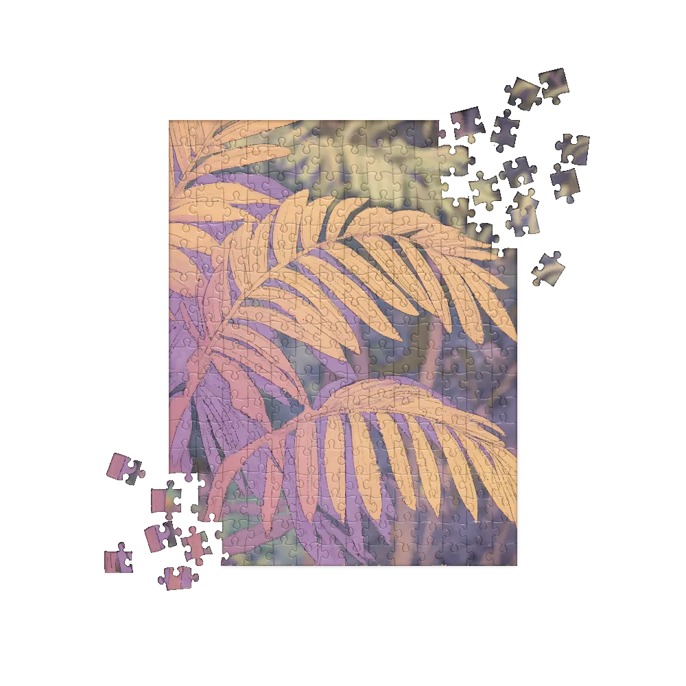 Peach & Lavender Palms
