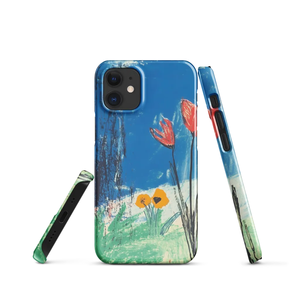 Joyful Blossoms in Blue