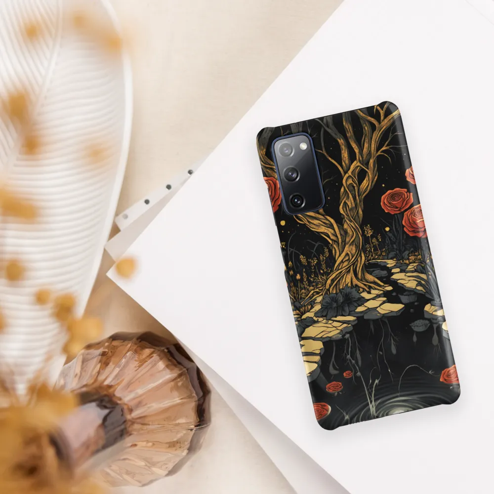 Golden Boughs and Scarlet Roses