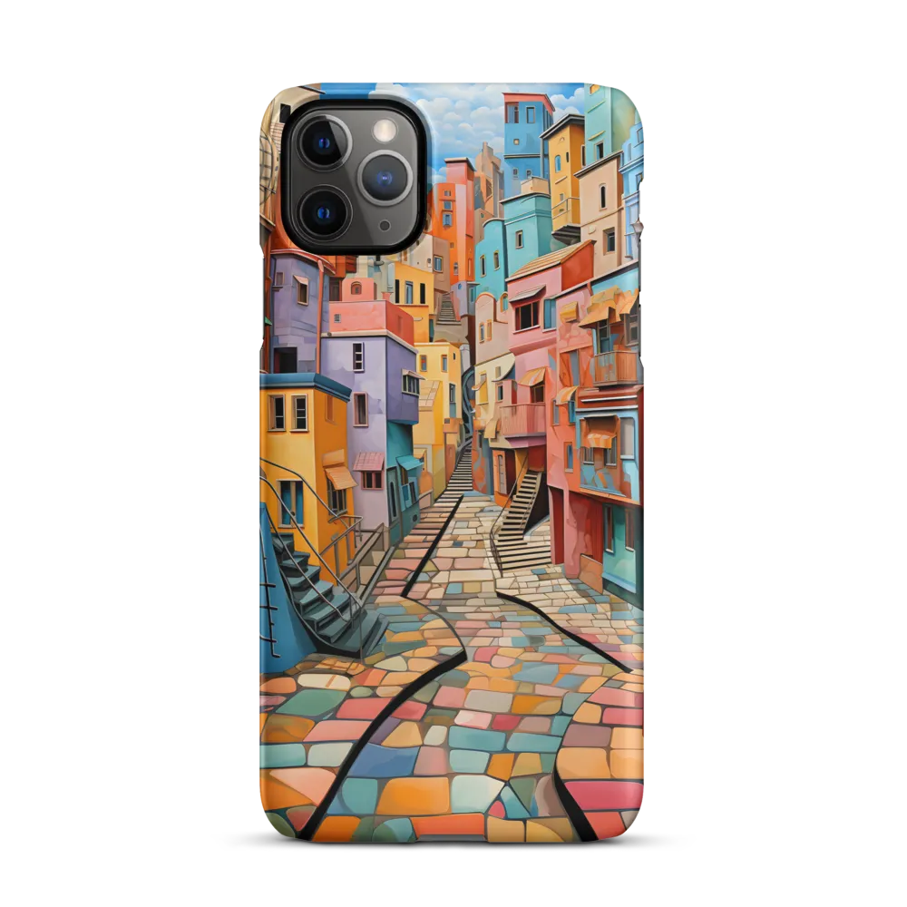 Vibrant Cityscape: A Kaleidoscope of Colors | Phone Case |  11 Pro Max | Snap Case | Matte