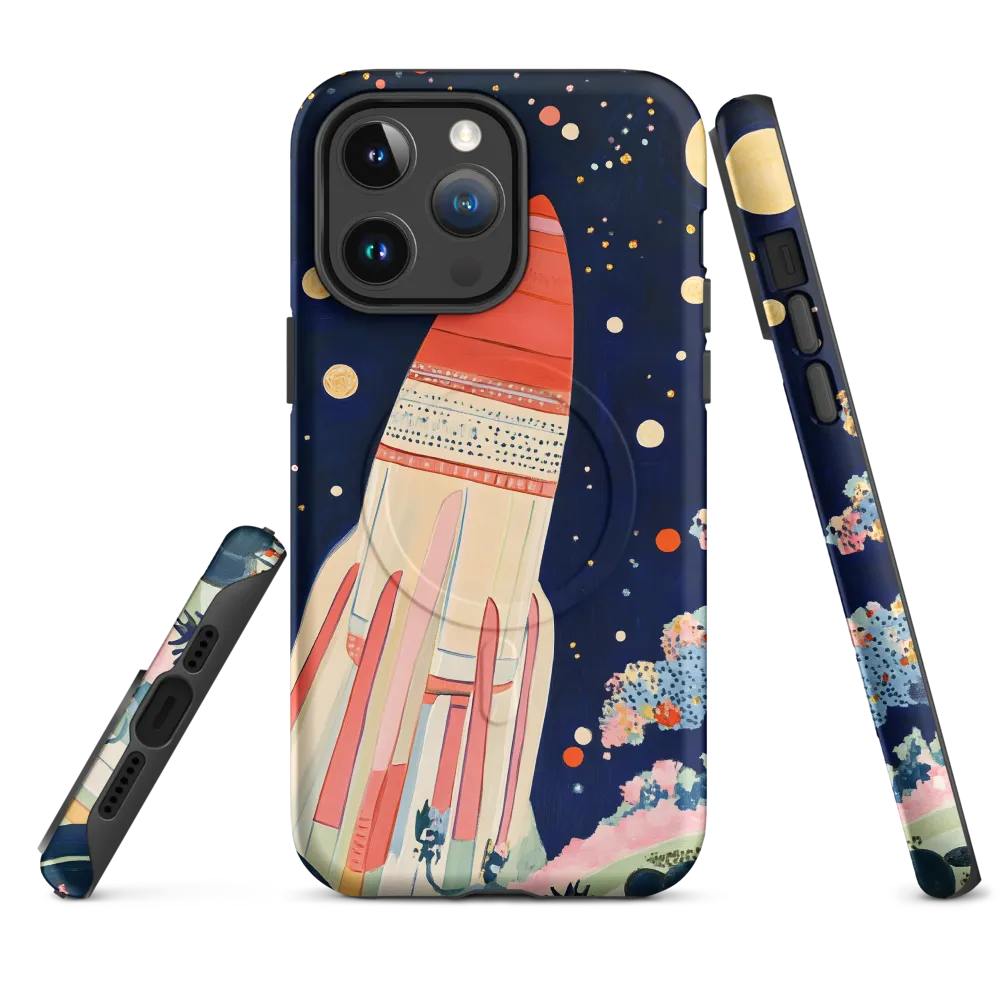Cosmic Dreams: The Rocket's Journey