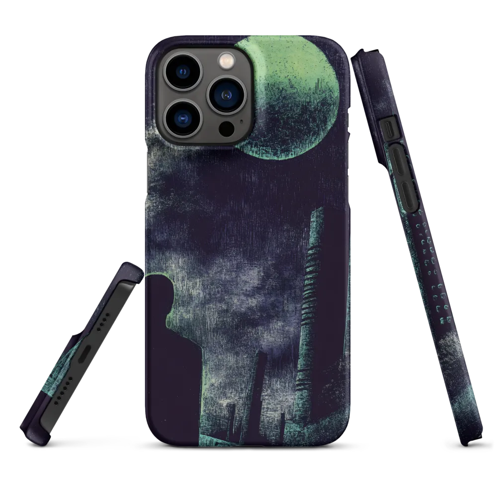 Lunar Solitude | Phone Case |  13 Pro Max | Snap Case | Matte