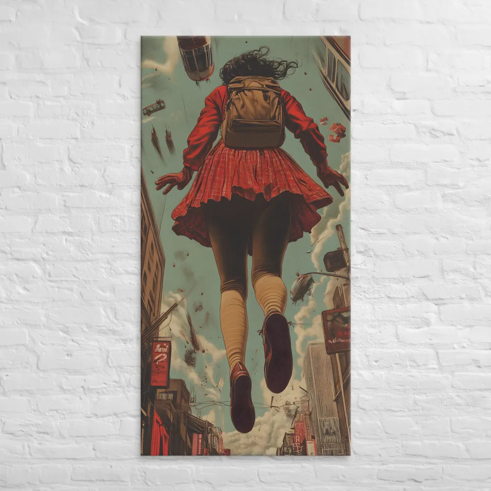 Flight of the Urban Dreamer | Canvas | 30″×60″